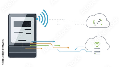 Electrical Substation Diagram with Transformers and High Voltage