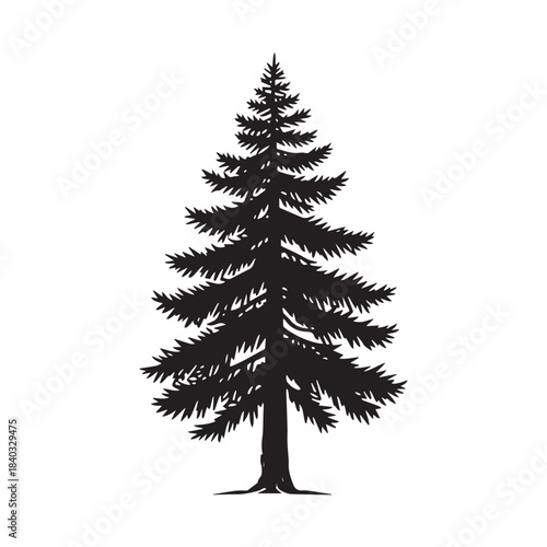 Black Palm Tree Silhouette Icon Perfect for Tropical Beach Design.