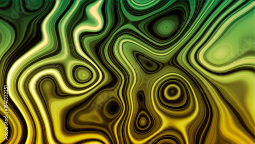 Abstract gradient fluid fractal background