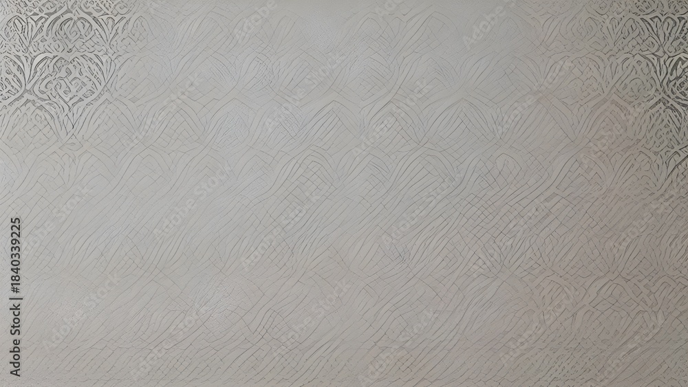 Obraz premium Textured Neutral Background with Decorative Elements in Corners