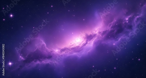 Purple Nebula Universe’s Ever Expanding Beauty