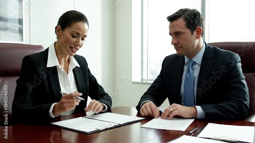 Wallpaper Mural Woman's hands taking a crucial document with Close up of woman hands taking effect business meeting style featuring handwriting, Torontodigital.ca