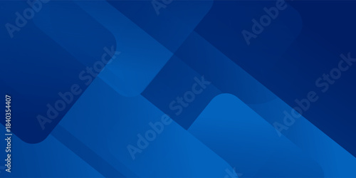 Abstract blue background with glowing geometric lines. Modern blue gradient square shape design. Futuristic technology concept. Suit for brochure, corporate, website, poster, banner, cover modern