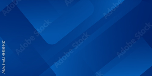 Abstract blue background with glowing geometric lines. Modern blue gradient square shape design. Futuristic technology concept. Suit for brochure, corporate, website, poster, banner, cover modern