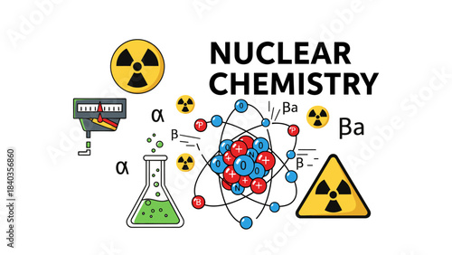 Nuclear Chemistry Concept: Atomic Structure, Radiation, and Fission