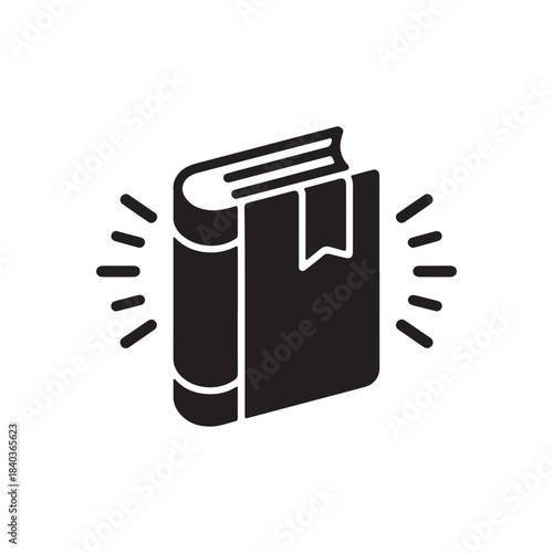 Book's Literary Beacon: A striking illustration of an open book, symbolizing knowledge and the transformative power of literature.