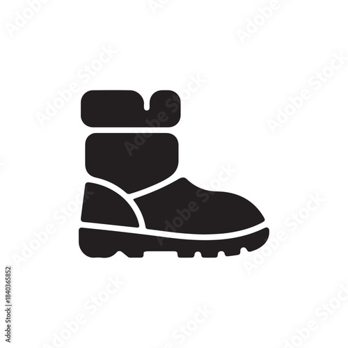 Cozy Winter Boots: A stylish winter boot ready to battle the elements, combining functionality with a sleek silhouette.