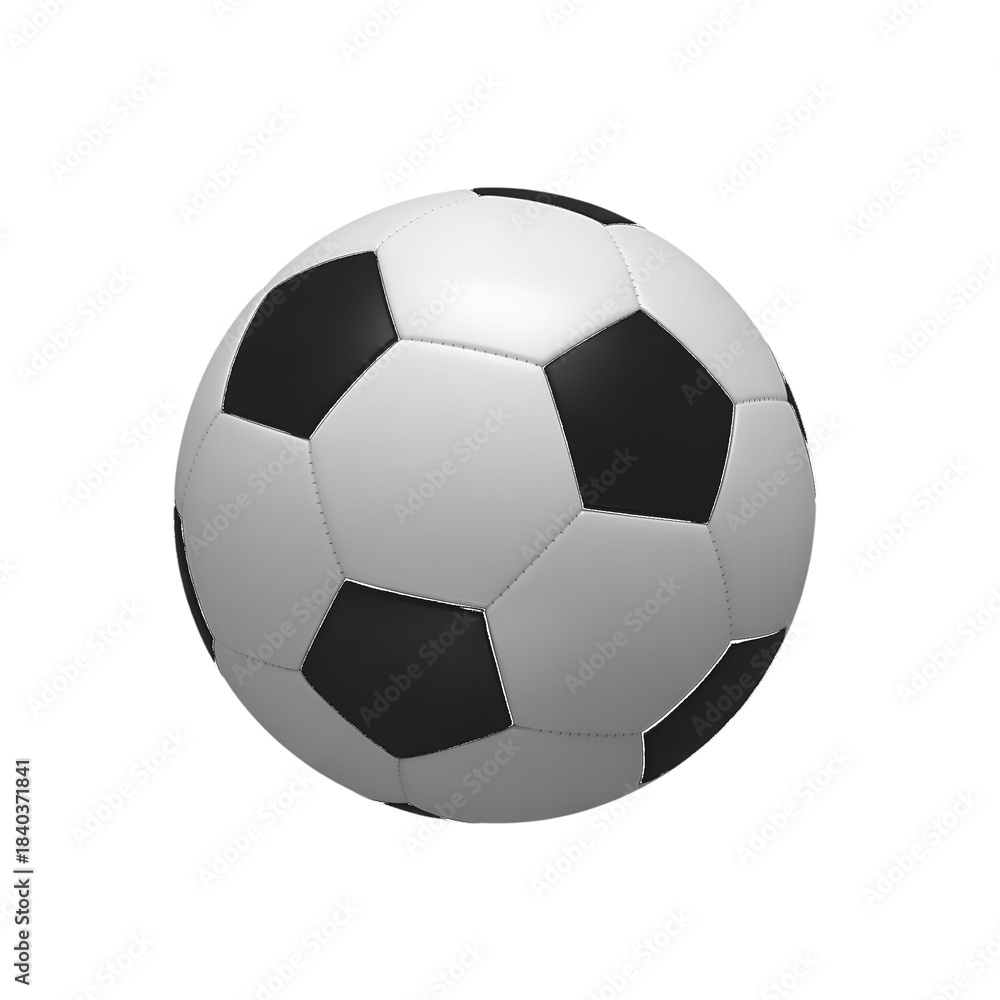 Fototapeta premium High-Quality Soccer Ball for Competitive Play and Training