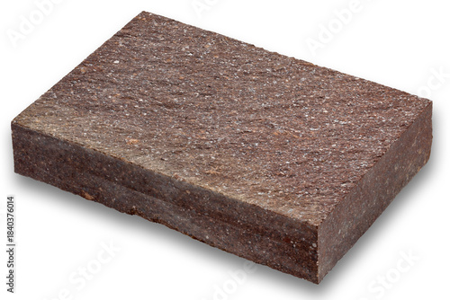 Photos Red porphyry tile with sawn edges and granular surface—ideal for modular outdoor flooring and architectural use