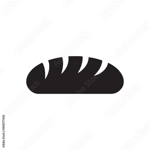 Artisan Loaf Icon: A simple yet elegant illustration showcases the essence of a freshly baked artisan loaf. The image evokes feelings of comfort, warmth, and the simple pleasures of life. 