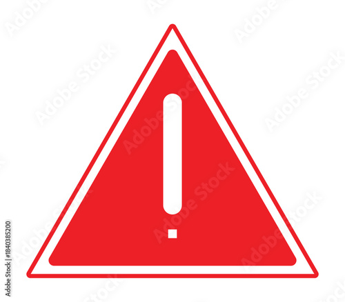 danger icon vector symbol