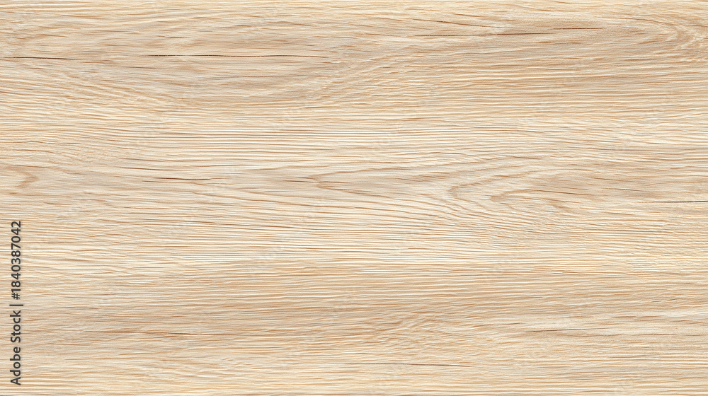 Naklejka premium 明るいオーク材の木目テクスチャ背景。ナチュラルな木の表面