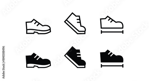 Running shoes icon. Casual Sporty sneakers icon, Casual Sporty Shoe, glyph icon, fitness and sport, gym sign symbol, logo, illustration, editable stroke, flat design style isolated