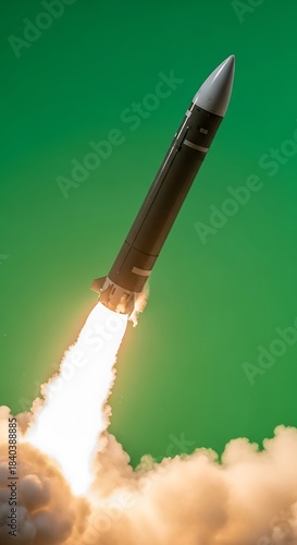 Missile Launch - A Powerful Display of Technology and Force.