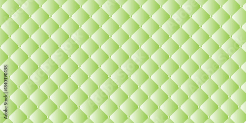 Luxury upholstered backdrop. Stitched layered background pattern. Leather textured sofa background. vector