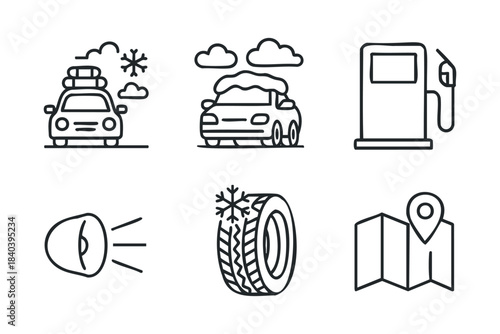 Winter travel essentials for road trips during holiday season