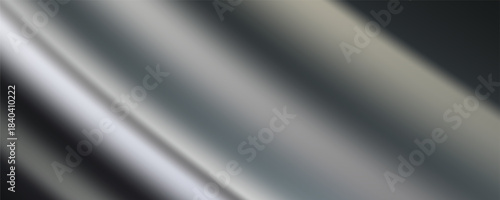 abstract chrome background full screen. 3D image vector Eps10