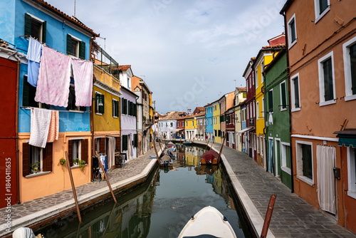 burano island venice italy