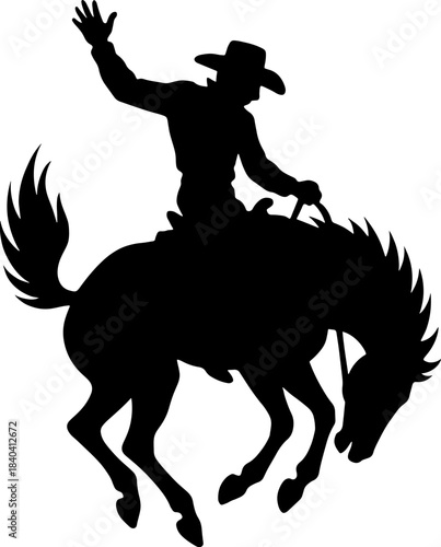 Bucking Horse Rodeo SVG Cut Files for Cricut & Silhouette
