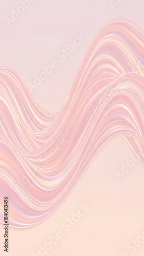 Rose Quartz Soft Pastel Pink–Peach Gentle Lightwave Glow 5