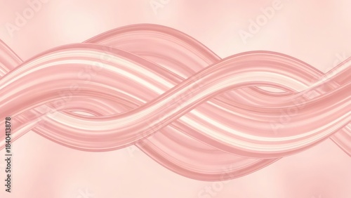 Rose Quartz Soft Pastel Pink–Peach Gentle Lightwave Glow 1