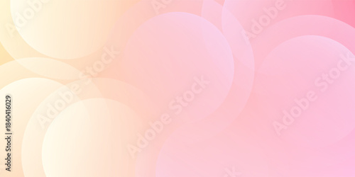 abstract background.modern.minimalist.pink and yellow gradations.circle effect.memphis.trendy .eps 10