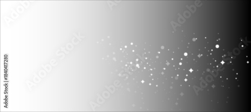 PNG magic sparkle with soft glitter black and white background	