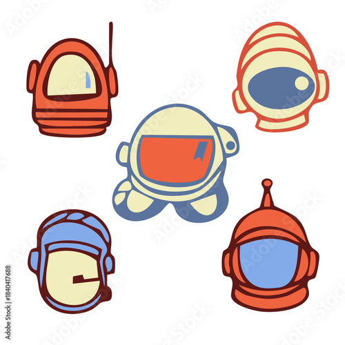 Space helmet for astronaut