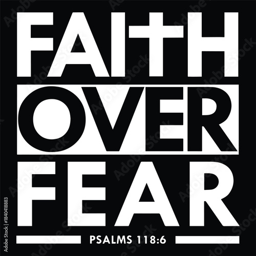 Faith Over Fear With Psalms 118:6 Verse