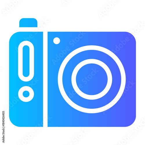 camera gradient icon
