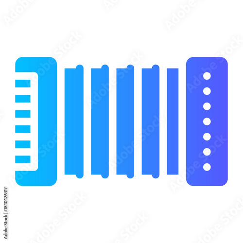 accordion gradient icon
