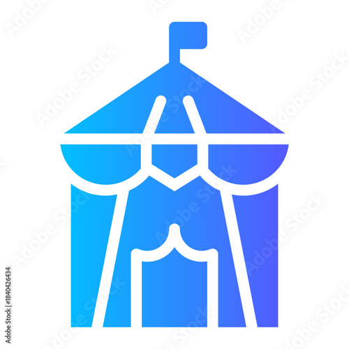 circus gradient icon