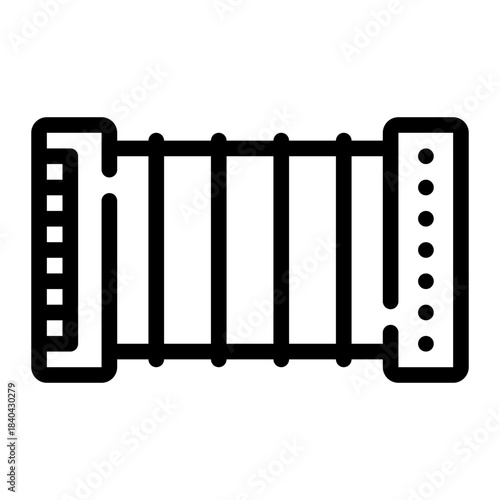 accordion line icon