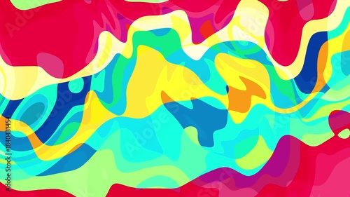 seamless colorful abstract motion background
