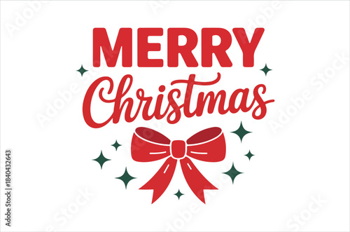 Merry christmas svg, Christmas svg Typography, Silhouette, Christmas svg Cut Files for svg, mug, poster and more, Good for, mug, gift, printing press 