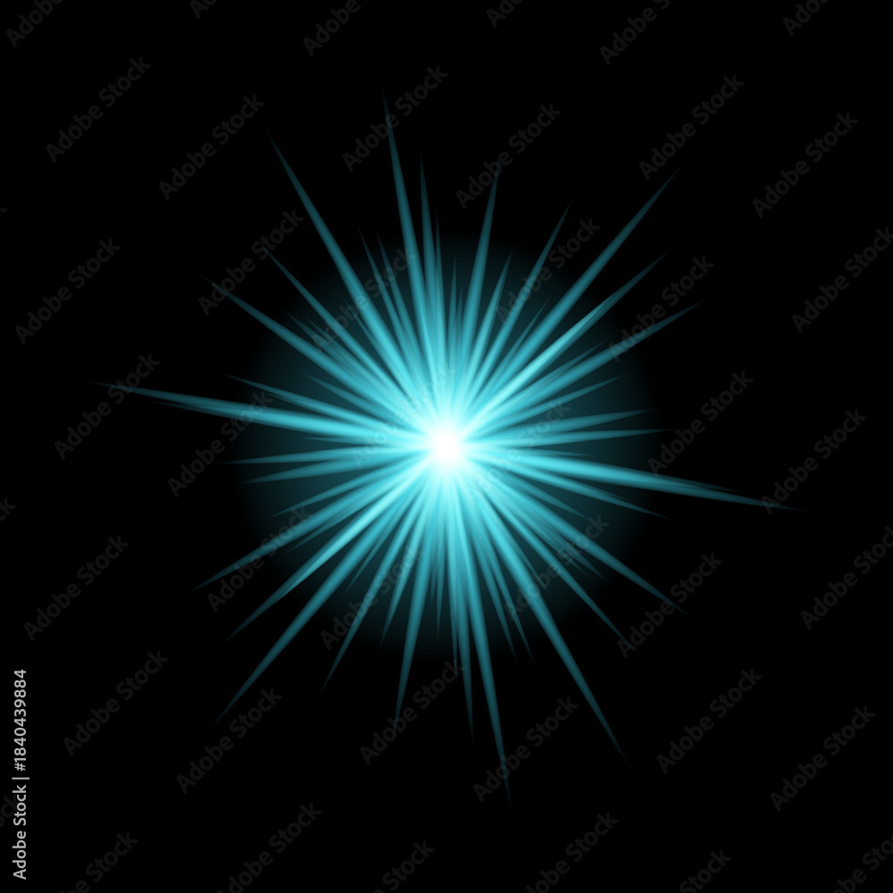 Obraz premium abstract light burst