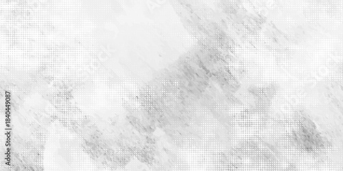 Silver ink and watercolor textures on white paper background. white wall used as background. White Paper texture background. Grunge white Texture of chips, cracks, scratches, Soft white grunge