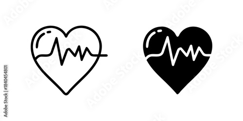 Healthy Heart Medical Wellness heart, like, favorite, love, social, media for Healthcare Fitness Monitoring Design heart, healthy, health, and medical.