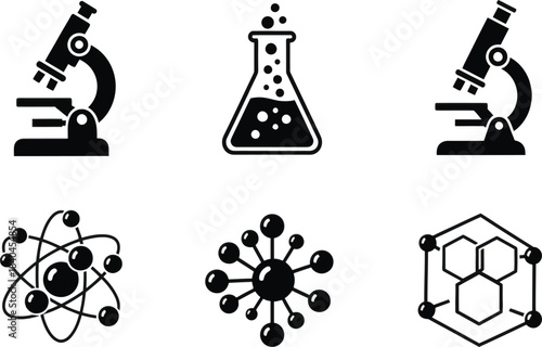 Science icons collection
