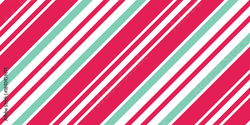 Seamless pattern. Pink-red stripes on white background. Striped diagonal pattern for printing on fabric, paper, wrapping, scrapbooking, websites Background with slanted lines Vector illustration
