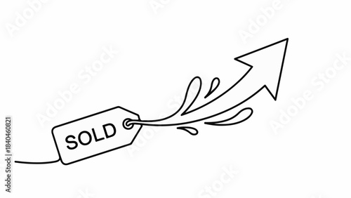 Successful sale drives business growth and upward trend