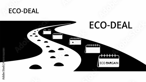 Path of eco-friendly deals leading to a sustainable future