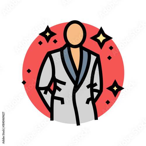 new fashion style color icon vector illustration