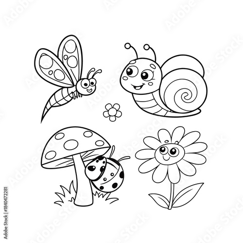 butterfly and flower