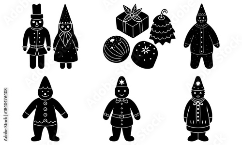 Christmas Marzipan vector