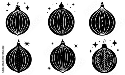 christmas nutmeg vector