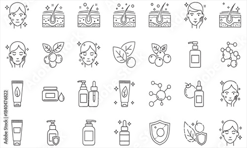 Skincare Routine, Beauty Products, Home, Illustration, Health, Close-Up, Skincare Benefits