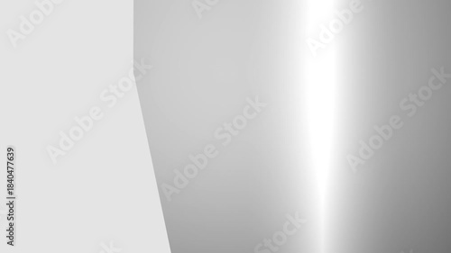 Dynamic light trail illuminates a clean, modern space