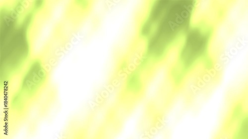 Abstract streaks of vibrant green and yellow create a dynamic, energetic visual