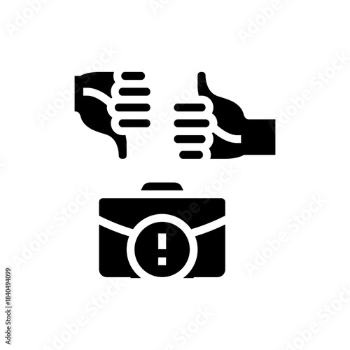 changing customer preferences glyph icon vector illustration